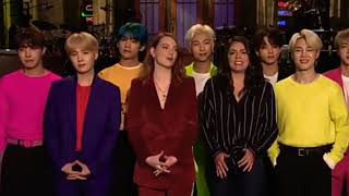 BTS and Emma stone teaser SNL [upl. by Alohcin]