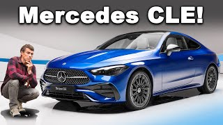 New Mercedes CLE revealed Better than a BMW 4 Series [upl. by Tager]