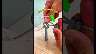 tying wire with hook 🪝🪝🪝ropework viralvideo knotskill tooltips mrbeast dukibhai experiment [upl. by Artined744]