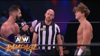 Ari Daivari v Hook REACTION  AEW Rampage 102122 [upl. by Yesteb54]