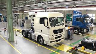 MAN Trucks Production [upl. by Ikkin]