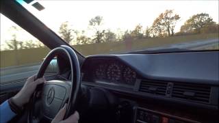 Mercedes 400E 0200 0100 Vmax Test [upl. by Shewmaker]