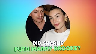 Did Charlie Puth Secretly Marry Brooke Sansone Rings Spark Speculation in Italy [upl. by Brittnee]