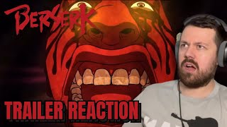 Berserk  The Black Swordsman  Trailer Reaction [upl. by Gnehp]