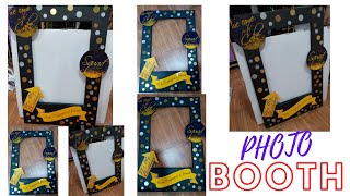 Diy Photo Booth Frame Selfie Frame For Birthday Party [upl. by Joette]