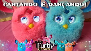 Furby Connect  Furbys Cantando Dançando e sendo Porquinhos 🐷 [upl. by Aliet]