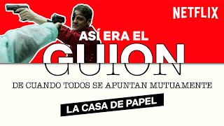 Así era el GUION de LA CASA DE PAPEL  Netflix España [upl. by Aridnere]