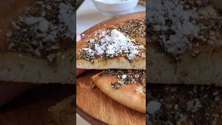 Zaatar Manakeesh  Arabic Bread [upl. by Edwine]