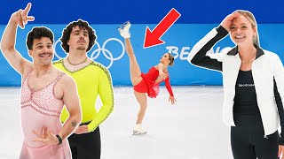 Becoming an OLYMPIC FIGURE SKATER in 2 Hours ft Loena Hendrickx [upl. by Nolahc594]