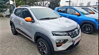 Am CUMPARAT O DACIA SPRING  Ridicare din showroom prezentare test drive incarcare si costuri [upl. by Yremrej]