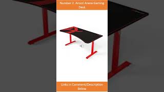 TOP 05 Best gaming desks 2023 [upl. by Aiuqcaj]