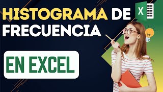 Cómo hacer un histograma de frecuencia en Excel  ¡Rápido y Fácil [upl. by Akselav98]