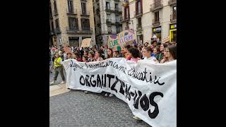 Els campaments no es toquen  Manifestació 1 de juny del 2024 [upl. by Guendolen888]