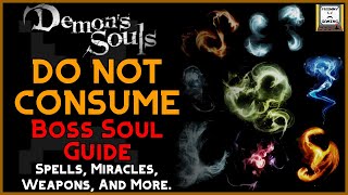 A Guide To Every Boss Soul  Demons Souls Remake PS5 [upl. by Lleksah813]