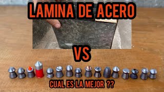 Diábolos VS lamina de acero  pruebas de penetración con pcp [upl. by Amek566]