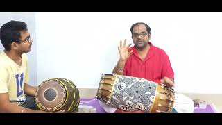 Learn Basics of Mridangam by Vidwan Salem Ranganathan  Miruthangam Class Tamil Mridangam Lessons 6 [upl. by Aikemit]