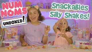 UNBOXED  Num Noms  Season 3 Episode 1 Snackables Silly Shakes [upl. by Hey]