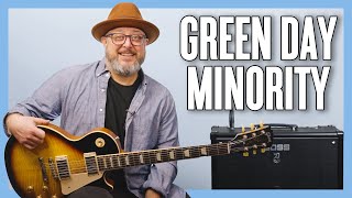 Green Day Minority Guitar Lesson  Tutorial [upl. by Katzir]