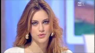 Miriam Leone  UnoMattina in Famiglia 100213 [upl. by Naujuj144]