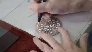 Introduction to Metal Embossing Tutorial  Shiny Mirror [upl. by Utta]