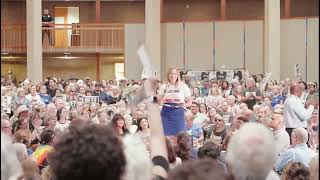 Amber Briggle at Beto ORourke rally [upl. by Anana]