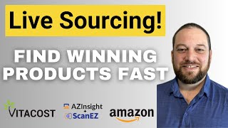 How To Source Amazon Online Arbitrage Products FAST  Live Source [upl. by Ykcir305]