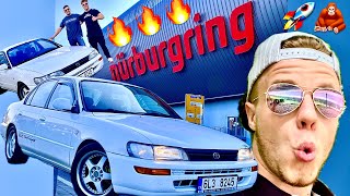 VÝLET NA NÜRBURGRING  UPEKL JSEM TO 😱🔥 CZ Toyota Corolla AE101 [upl. by Luas]