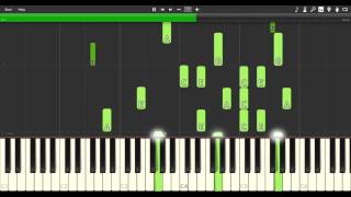 Latale  Soleil  Synthesia Piano cover [upl. by Velick728]