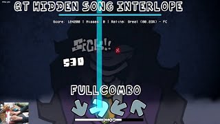 fnfQT 20 UPDATE HIDDEN SONG INTERLOPE SF5 FULLCOMBO [upl. by Glassco]