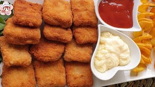 Ev Yapımı Efsane NuggetNugget Nasıl Yapılırالناغيت بأبسط طريقة وبطعم راااائع [upl. by Kreegar906]