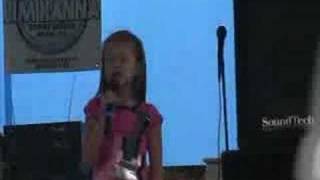 Jaycie sings quotTomorrowquot from Annie [upl. by Nylarak]