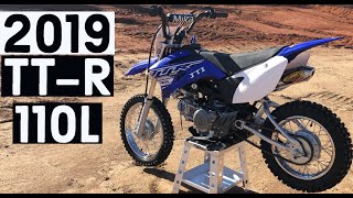 2019 YAMAHA TTR 110L BIKE CHECK  THE ULTIMATE PITBIKE [upl. by Greenleaf]