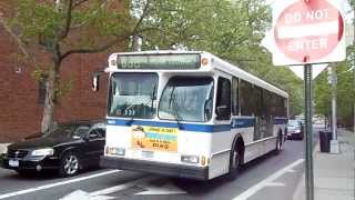 MTA NYCT Bus Orion V 6017 on the Q88 on 92 St  Queens Center Mall [upl. by Wenger]