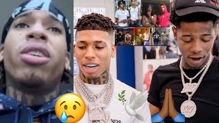 NLE Choppa Cries Emotionally After Big Scarr Passed Away  Speaks on “NLE Choppa Curse” 😢🕊️🙏🏾 [upl. by Bust182]