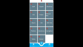 Flutter Grid view Multi selection example [upl. by Yrailih]