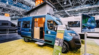 POSSL ROADCAR R 540 POPUP 2024 REVIEW at Caravan Salon Düsseldorf 2023 Your everyday campervan [upl. by Wichman]