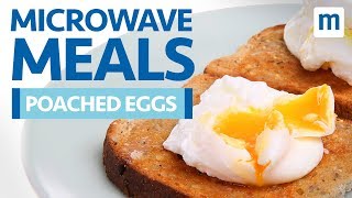 Microwave Poached Eggs in 2 Minutes Flat [upl. by Petrick]