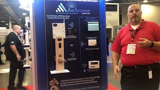 Live from ISC West 2021 Alarm Lock [upl. by Laerdna]