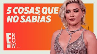 5 COSAS QUE NO SABIAS SOBRE FLORENCE PUGH [upl. by Akihdar]