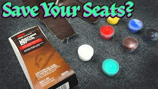 Testing The Best LeatherVinyl Seat Repair Kit  Test  Review [upl. by Esojnauj867]