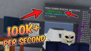 Make 100K Per Second in NOOB ARMY TYCOON Roblox [upl. by Grover]