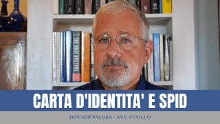 CARTA DIDENTITA E SPID [upl. by Yeldnarb]