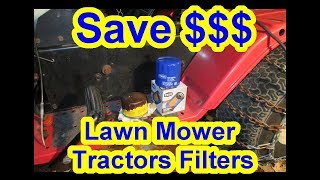 How to buy Cheaper Filter Save   Riding Lawn Mower Tractor Engine MTD JD John Deere Kubota Toro [upl. by Aicert762]