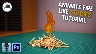 GULDIES Stop Motion Paper Fire FULL TUTORIAL [upl. by Euf964]