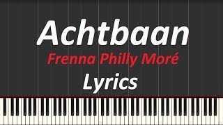 Achtbaan Frenna met Lyrics Karaoke Piano tutorial Synthesia [upl. by Delisle]