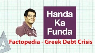 GK for IIFT XAT SNAP  Factopedia  Greek Debt Crisis [upl. by Nelac]