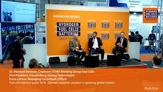 Fuel cell industry guide 2018  German suppliers position in growing global market [upl. by Mack]