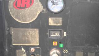 Ingersoll Rand P185WJD 185 CFM Air Compressor [upl. by Alul102]