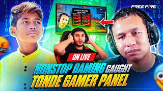 Nonstop Gaming Caught Tonde Gamer Panel On Live 😱 💥 Tonde Gamer Pc Check ⚡🔥  NonstopGaming [upl. by Nannie]