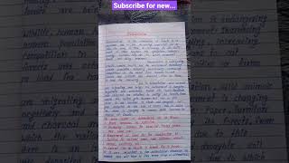 Deforestation English Paragraph [upl. by Ahsaeyt]